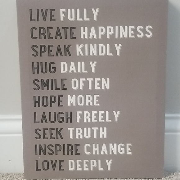 Inspirational Wall Canvas - Picture 1 of 1